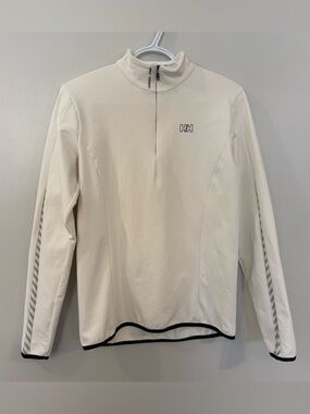Helly Hansen half zip pullover white